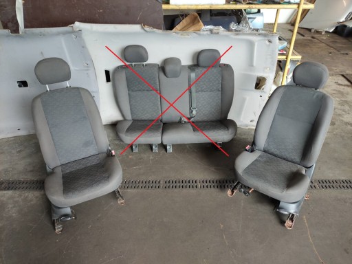seat left + right front FORD FOCUS MK1 LIFT