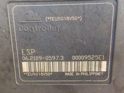 MAZDA 5 II pump ABS 5N61-2C405-CA 06.2109-0597.3 06.2102-0393.4