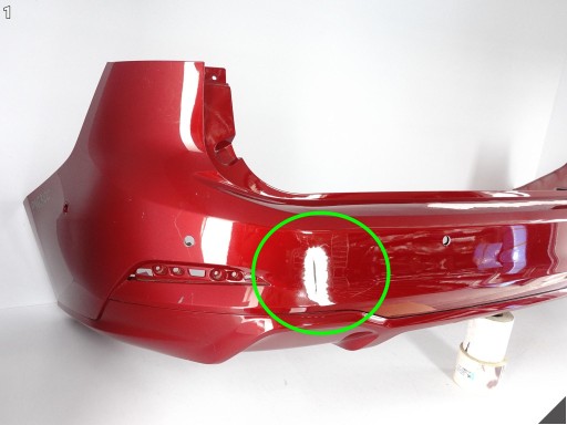 FORD FOCUS IV MK4 ST-LINE KOMBI / TURNIER 18- bumper + SPOILER rear part 6xPDC