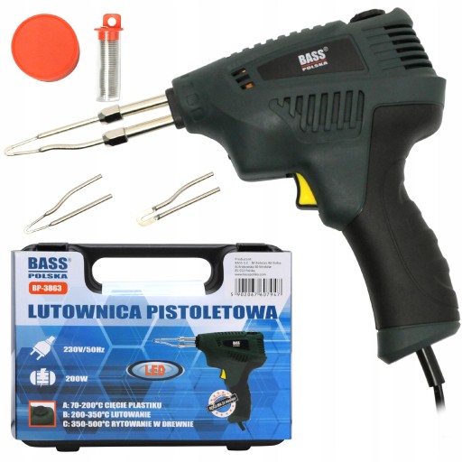 ПАЯЛЬНИК ТРАНСФОРМАТОРНЫЙ 200 Вт НАБОР ГОРЕЛОК С РЕГУЛИРОВКОЙ ТЕМПЕРАТУРЫ