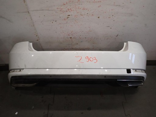 bumper rear part rear SKODA SUPERB III sedan 2015- 3V5807421