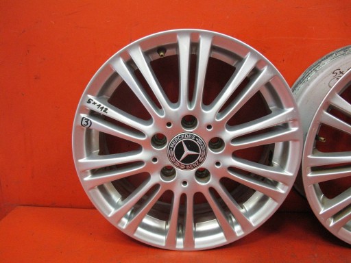 MERCEDES W169 A-class W245 B-class discs aluminium 16'' ET46 5x112 6J KPL