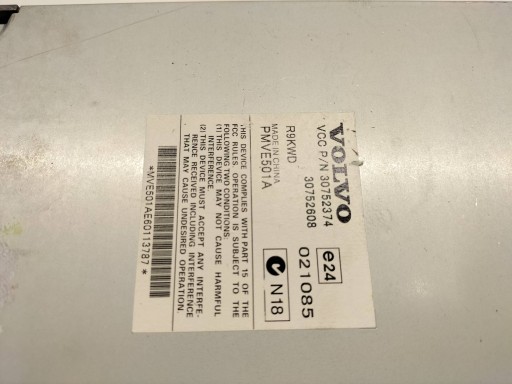 amplifier RADIA 30752374 Volvo S40 II (2004-2012)