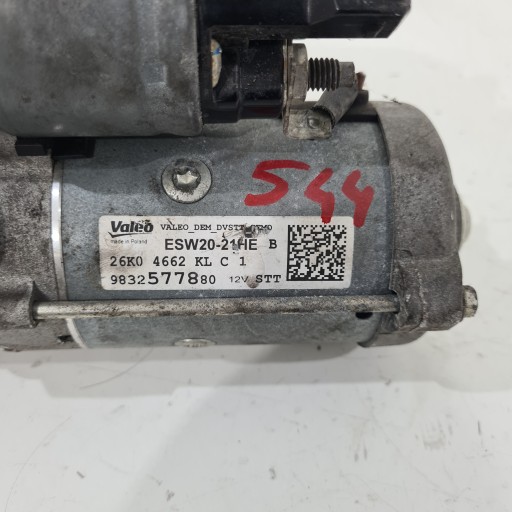 starter CITROEN PEUGEOT OPEL TOYOTA 9832577880 1.5 ADBLUE