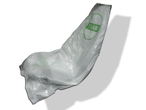 ЧОХЛИ ДЛЯ СИДІНЬ З ФОЛЬГИ - 100 ШТ.