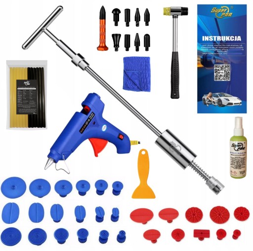 Базовый комплект pdr для ремонта вмятин