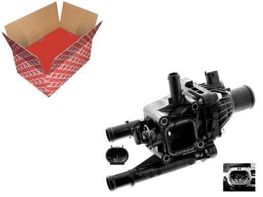 FEB39145/RS5 - ТЕРМОСТАТ FEBI OPEL INSIGNIA / ASTRA J / MOKKA 1,6/1,8