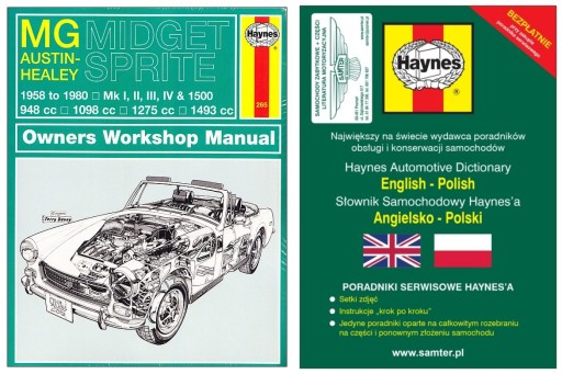 MG Midget Austin-Healey Sprite (1958-1980) Frogeye