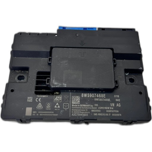 module control unit GATEWAY AUDI A5 8W 8W5907468E