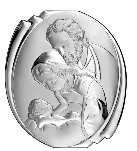 6499/2X Картина Святе Сімейство 11х12,5 см