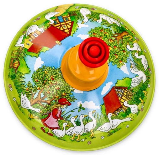 Металева дзига Goki 13х20 см