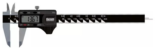 Штангенциркуль электронный 200мм IP54 FORUM