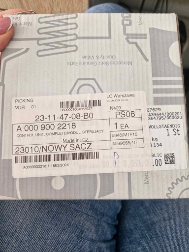 Mercedes benz modul a0009002218 a0009013806 a2c90180515 новий neu новий оригінальний