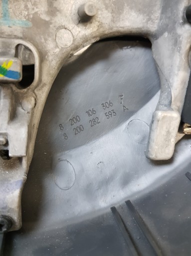 lenkrad 8200106306F 8200282593A RENAULT MEGANE II 04R