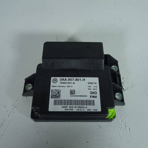 VW PASSAT B7 module brakes 3AA907801H