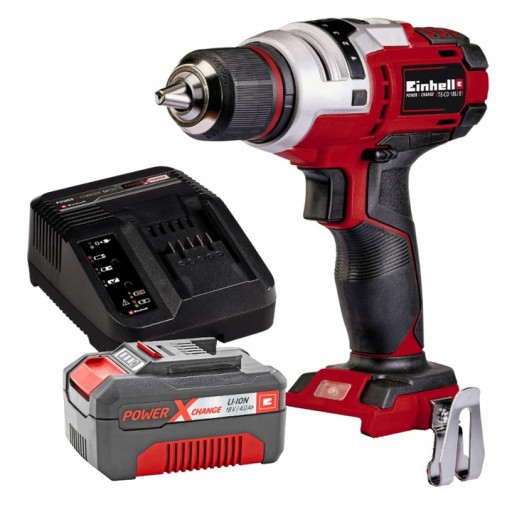 EINHELL ДРЕЛЬ ШУРУПОВЕРТ + АККУМУЛЯТОР + ЗАРЯДНОЕ УСТРОЙСТВО