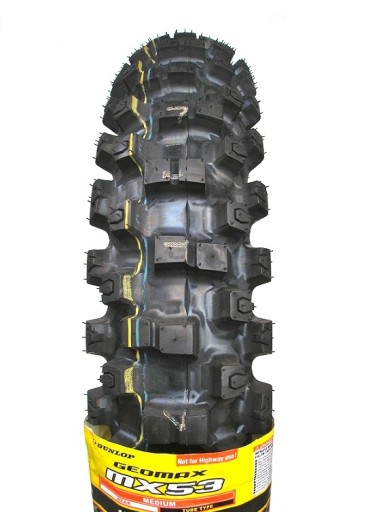 110/100-18 DUNLOP MX53 64M GEOMAX ЗАДНИЙ КРОСС ЭНДУРО