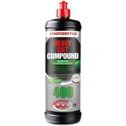 MENZERNA Heavy Cut Compound 400-1L Green Line