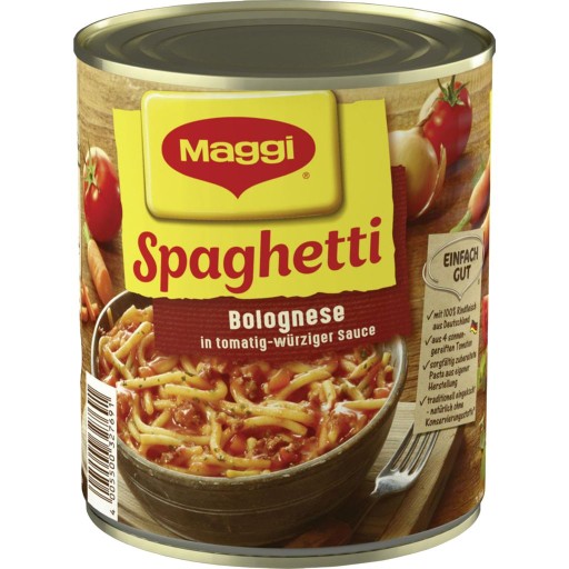 Spaghetti Bolognese Maggi 850 g z Niemiec