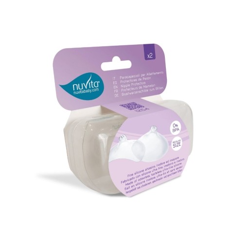 Nuvita, Силіконові щитки для грудей, 1 пара