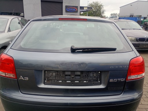 trunk door boot rear rear part Audi A3 8P 03-12 kod lakieru LX7Z