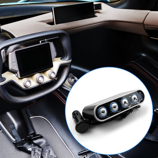 6935461863991 - для телефону Спліттер USB Plug Авто аксесуари для