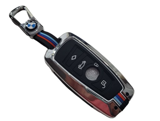 Чехол для ключей для BMW Fluorescent Silver