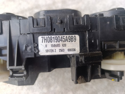 VW T5 COMANDI CLIMA Controllo BOCCHETTE 2.5 TDI 7H0820045A9B9