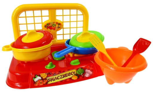 Набір іграшкової плити та каструль 51085