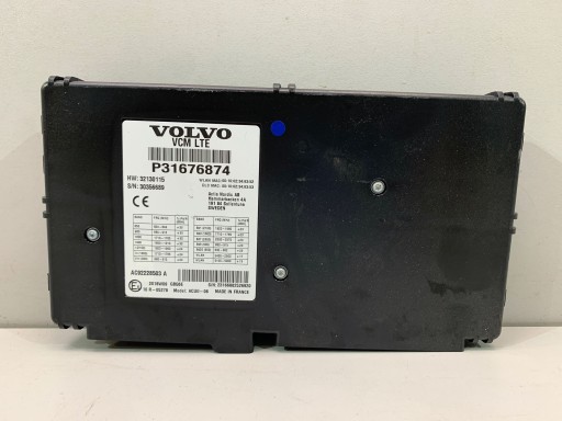 Телефонний модуль контролера volvo xc90 vcm 31676874