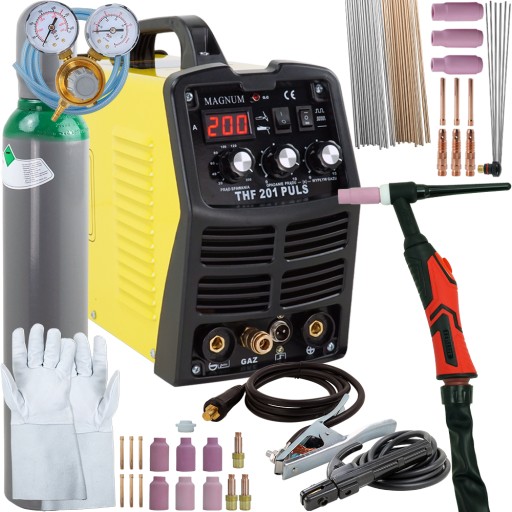 Зварювальний апарат Magnum TIG DC THF 200 A PULS MMA Kit