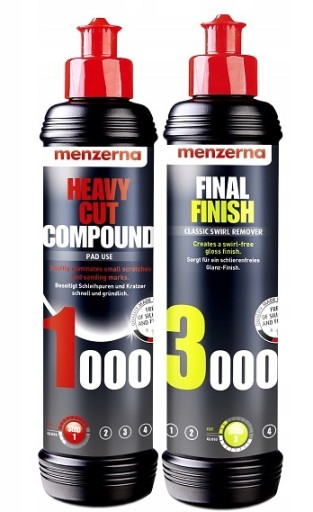 Menzerna паста HCC1000 + FF3000 2x 1L