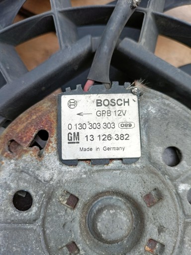 OPEL ASTRA H ZAFIRA B Lüfter 13126382