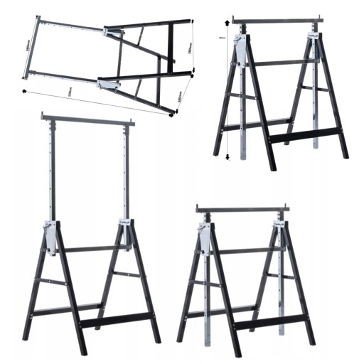 КОБИЛКА ДЛЯ МАЙСТЕРНІ АВТОМОБІЛЯ, ПІДСТАВКА ДЛЯ РОБОТИ КОБИЛИ