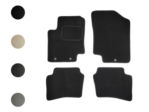 Hyundai i20 2009-2015 Велюрові килимки