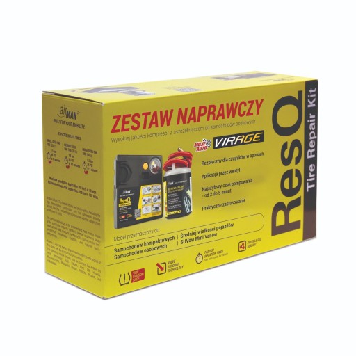 94-030 / AMT КОМПЛЕКТ ЗАПАСНОГО КОЛЕСА (КОМПЛЕКТ)+КОМПРЕСОР)