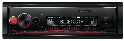 Vordon HT-169BT автомобільний радіоприймач Bluetooth MP3 SD