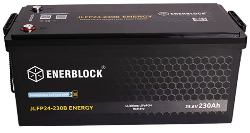 Акумулятор jlfp24-230b enerblock 25.6v 230ah - для кемперів