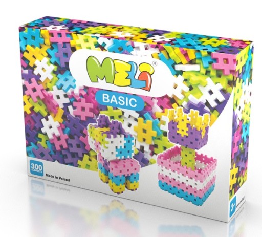 Meli 50025 Basic Girls Building Blocks 300 шт