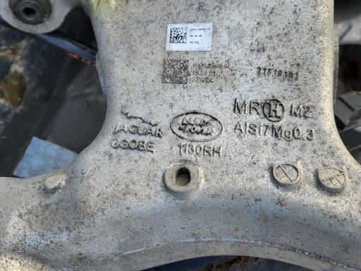 rameno záď zadní pravý JAGUAR F-PACE LAND ROVER VELAR L560 HK83-5B530-AE OE