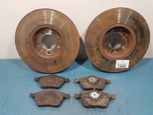 01 - VOLKSWAGEN GOLF IV ПЕРЕДНІЙ ГАЛЬМІВНИЙ ДИСК