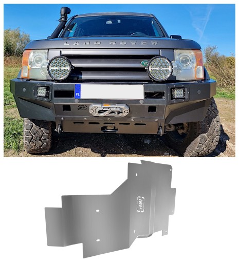 Чохол HD на редуктор Land Rover Discovery 4, алюміній