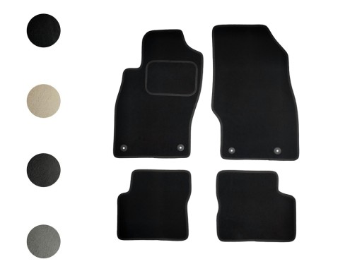 Opel Corsa D 2006-2014 Велюровые Коврики