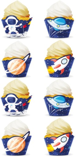 Вкладиші для мафінів COSMOS ROCKET 8 шт