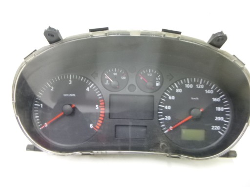 dials display Seat Ibiza III 2006r.