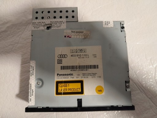 AUDI A4 B8 changer PLYT CD 4E0910110L 4E0035110A