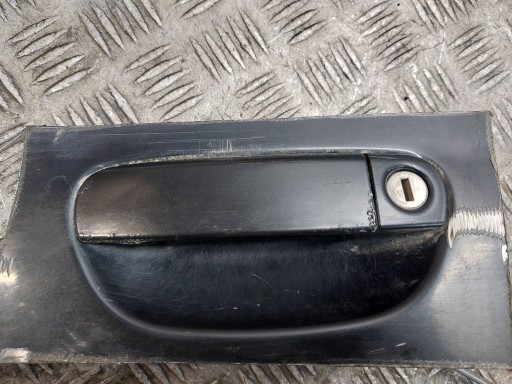 lock door left front + handle exterior AUDI A3 8P LZ9W 4E1837015