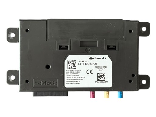 Модуль контроллера телефона bluetooth gps ford puma ii mk2 l1tt-14g087-af