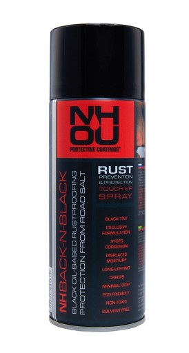 Nhou black maintenance антикоррозионный спрей емкость 400мл