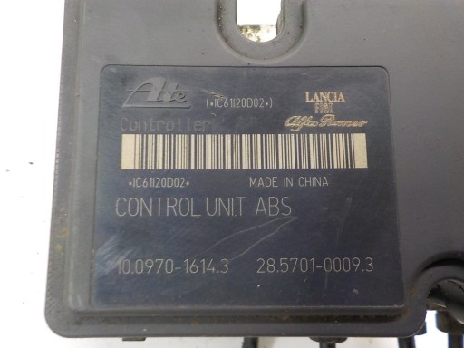 FIAT DOBLO II pump ABS 51902576 10.0207-0233.4 10.0970-1614.3